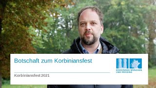 Korbiniansfest 2021: „gestärkt.weiter.gehen“