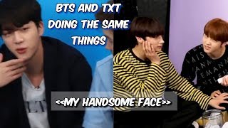 BTS и TXT не так уж отличаются