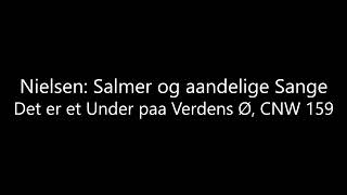 Nielsen: Det er et Under paa Verdens Ø, CNW 159