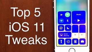 Top 5 Free iOS 11 - 11.1.2 Cydia Tweaks - April 2018