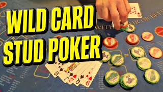 😮 I Gambled $500 on Wild Card Stud Poker