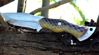 KNIFEMAKING: HOW TO MAKE SERAGA KNIFE!!!