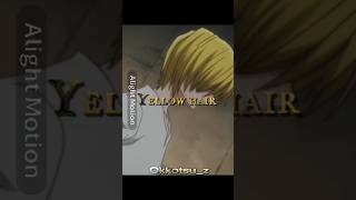 4koa x hxh |Kurapika edit & Lancelot edit|