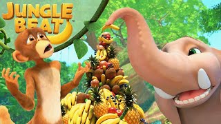 فزع الفواكه! | Bee Plot | Jungle Beat: Munki & Trunk | الحلقات كاملة | كارتون للأطفال 2024