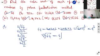 #CBSE 8TH MATHS#CUBES AND CUBE ROOTS#Exercise7.1#4th Problem-solution#Exercise 7.2-problem1-class4