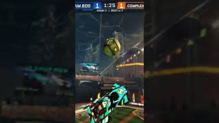 Monkey M00N ceiling to air dribble 🥶 #rocketleague #shorts #highlights