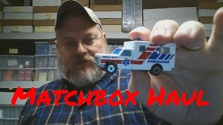 Matchbox Haul Ambulances, Fire Trucks, Police Vehicles