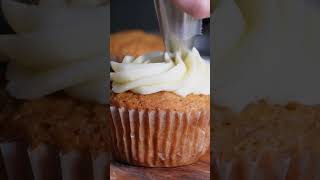 CARROT CAKE CUPCAKES #shortsvideo #shorts #food #howto