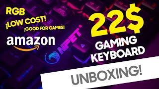 ✅ 😱 LOW COST 🎮 GAMING KEYBOARD (NPET K10 ASMR UNBOXING)