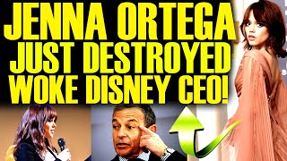 JENNA ORTEGA LOSES IT WITH WOKE DISNEY CEO AFTER SERIOUS DRAMA BLOWS UP! THIS IS A TOTAL DISASTER