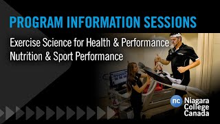 Exercise Science for Health & Performance and  Nutrition & Sport Performance programs