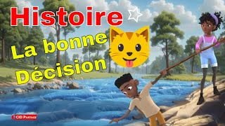 Le Choix, La bonne Décision.  Histoire chrétienne pour enfants. L'Amour de Dieu est grand comme çà.