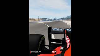 Formula car puncture crashes|Beamng|F2 mod #shorts