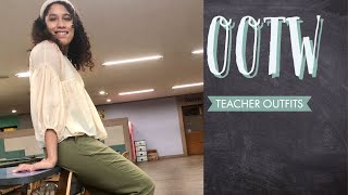 TEACHER OUTFITS OF THE WEEK : What I wear as EPIK TEACHER (Vintage, Thrifted and Adored Vintage)