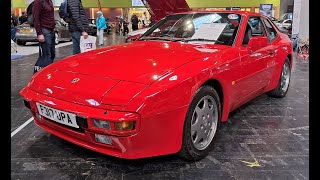 Porsche 944 red the best example Birmingham N.E.C. 2024 classic car show fast super car immaculate