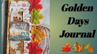 Flip Through Of The Golden Days Autumn Journal 🍄🍁🌿🐿