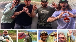 Chad Mendes and Clay Guida Kayak Fish Lake Berryessa!