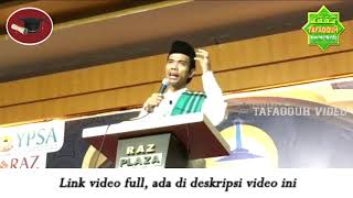 TRANSLATOR NABI MUHAMMAD SAW !! Seorang Sahabat Yang Sangat Jenius, Ustadz Abdul Somad, Lc , MA