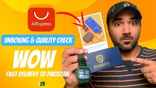 Ali Express Order Unboxing Sports Watches Wireless Microphone Quality Check First Impression