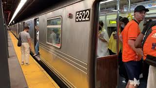 Q train at 57th Street-6th Avenue