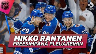 Mikko Rantanen freesimpänä kohti pleijareita | Lännen asetelmia haettu jo runkosarjassa