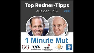 Den Mutigen gehört die Welt. - Top Redner-Tipps aus den USA