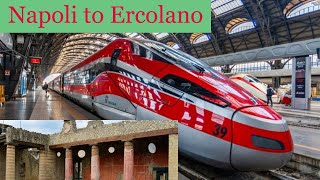 How to reach Ercolano (Herculaneum) from Napoli (Naples) by train | Napoli to  Ercolano ruins