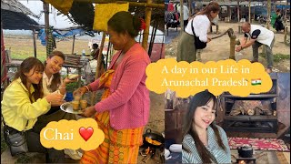 VILLAGE LIFE IN ARUNACHAL PRADESH 🇮🇳 NORTHEAST FARM HOUSE LIFE FAMILY VLOGS