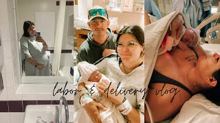 Our EARLY Labor & Delivery Vlog at 37 weeks | Preeclampsia & Postpartum Hemorrhage