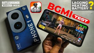 cmf phone 1 bgmi gameplay - heating 🔥 | nothing cmf phone 1 gaming test