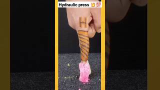 rate this hydraulic press 💥😂 #shorts #trending #viral #satisfying #challenge #respect #tiktok