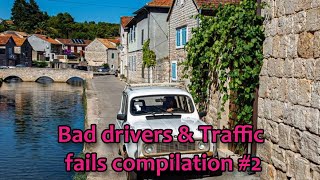 Bad drivers & Traffic fails compilation #2 #trafficrules #badrivers #drivingfails #driving