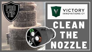 How to clean the Electrostatic Sprayer nozzle