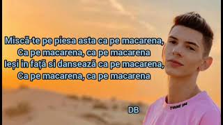 Antonio Pican - MACARENA (Versuri_Lyrics Video)