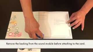 How to Assemble a Musical Sound Module Greeting Card with Recordable Talking Voice Chip