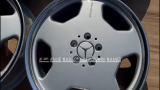 SOLD OUT MB OEM AMG Monoblock R19 Staggered Wheels / Rims - 4Pieces - (Used+Refurb+Good Condition)