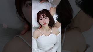 퇴근해서 피곤한 일본인아내를 눕혀서 위로해줬습니다..(스킨케어) #shorts #viral #skincare