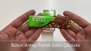 Ülker Baton Antep Fıstıklı Sütlü Çikolata 30 gr x 12 Adet