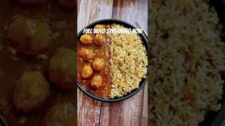 How to Make Restaurant Style Fried Rice & Manchurian|#shorts #cooking #ytshortsindia #viral #recipe