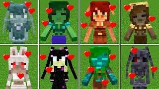 what's inside emerald ? crafting tableall mobs love in minecraft