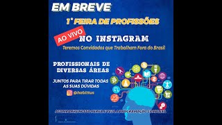 Feira de Profissões On-line | Agenda da Semana 1