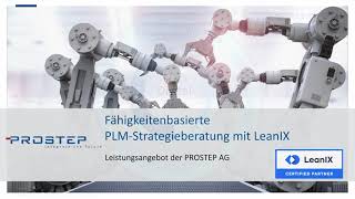 Fähigkeitenbasierte PLM-Strategieberatung mit LeanIX