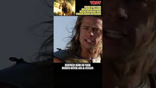 Brad Pitt Injured Himself While Playing the Invincible Greek Hero Achilles in Troy