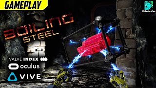 BEST VR GAME IN A WHILE! Boiling Steel Gameplay HTC Vive, Oculus, Index