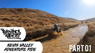 Nevis Valley Adventure 01 | Honda CRF Rally, Suzuki DR650 & Yamaha XT | Adventure Ride | New Zealand