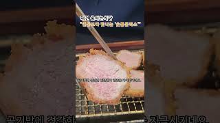 제주 연돈보다 맛나는 '숯불돈까스' 대전 줄서는식당, 둔산동·탄방동 점심맛집#shorts