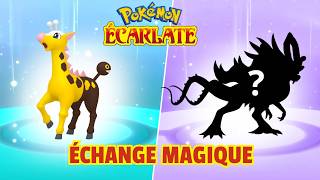 Finir Pokémon Écarlate UNIQUEMENT avec des ÉCHANGES MAGIQUES !