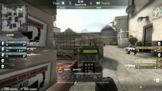 CS:GO fnatic V Titan Dust2 DreamHack Stockholm CS:GO Invitational 2014