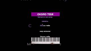 Около тебя … #караоке #пианино #многонотка #pianokaraoke #пианокараоке #рек #реки #елка #околотебя