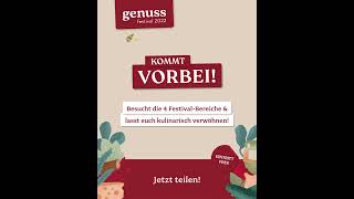 Das GENUSS-FESTIVAL ist zurück: 6.-8. Mai 2022 | Wiener Stadtpark - Eintritt frei!